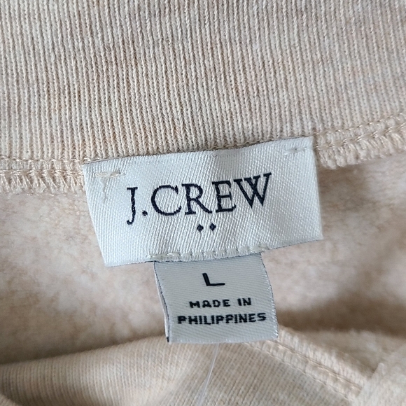 NWT J.Crew Wide Button Collar Tunic Sweater - Picture 3 of 6